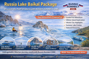Read more about the article Russia Lake Baikal Package – Discoverthe Pearl of Siberia with Russia KonnectDMC