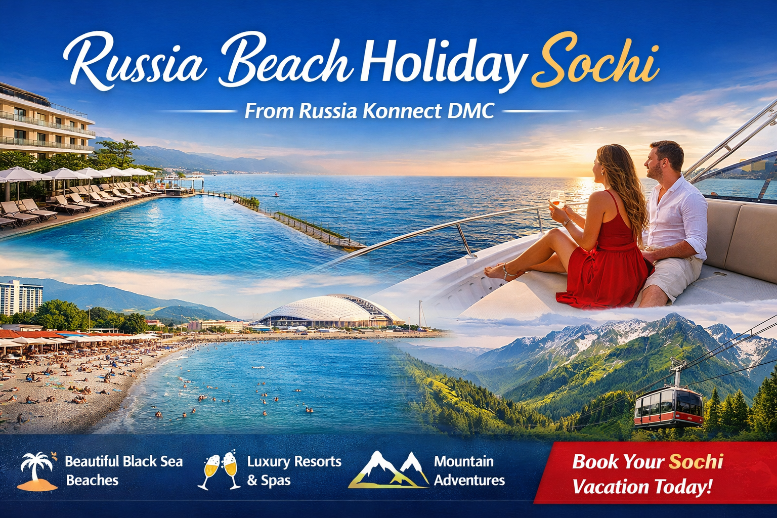 You are currently viewing Russia Beach Holiday Sochi From Russia Konnect DMC